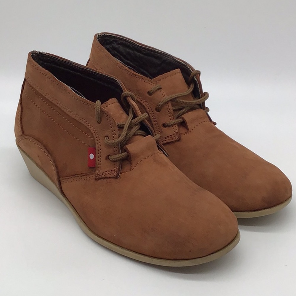 OLIBERTE Women’s Lace-up Ankle Bootie size 37